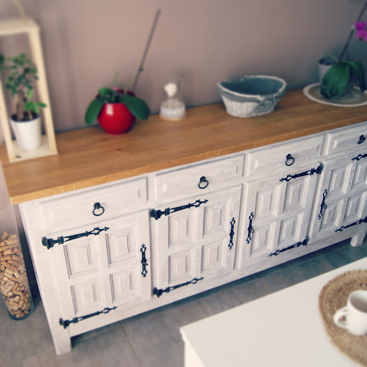 buffet fini Upcycling-meuble-Montpellier